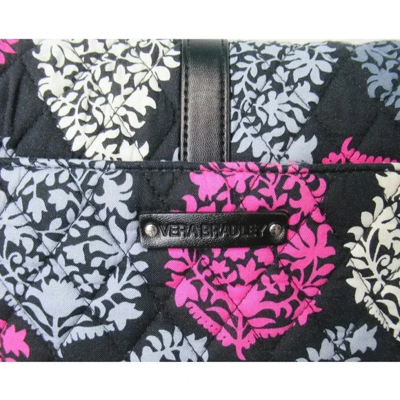 Vera Bradley Slim Saddle Crossbody Shoulder Bag Northern Lights Retired Print - Picture 3 of 4
